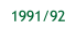 1991/92.